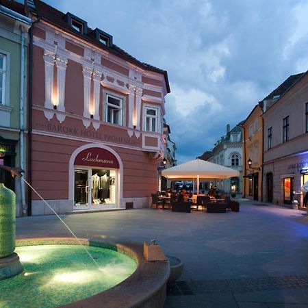 Barokk Hotel Promenad Győr Exteriör bild